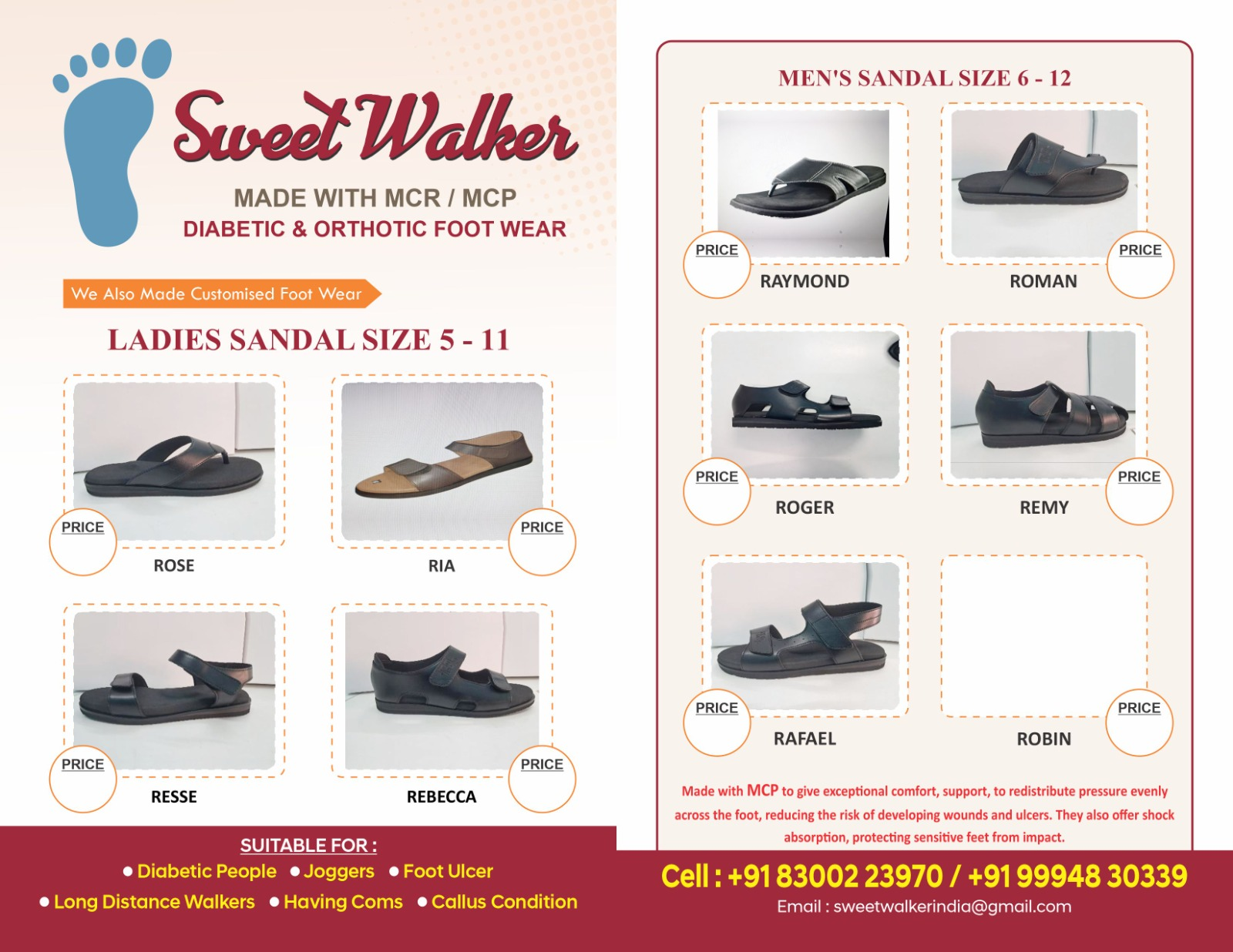 Sweet Walker Footwear Catalog